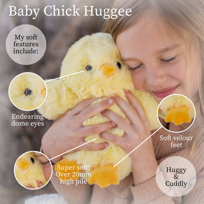 World's Softest Plush Huggee 11 inch - Baby Chick