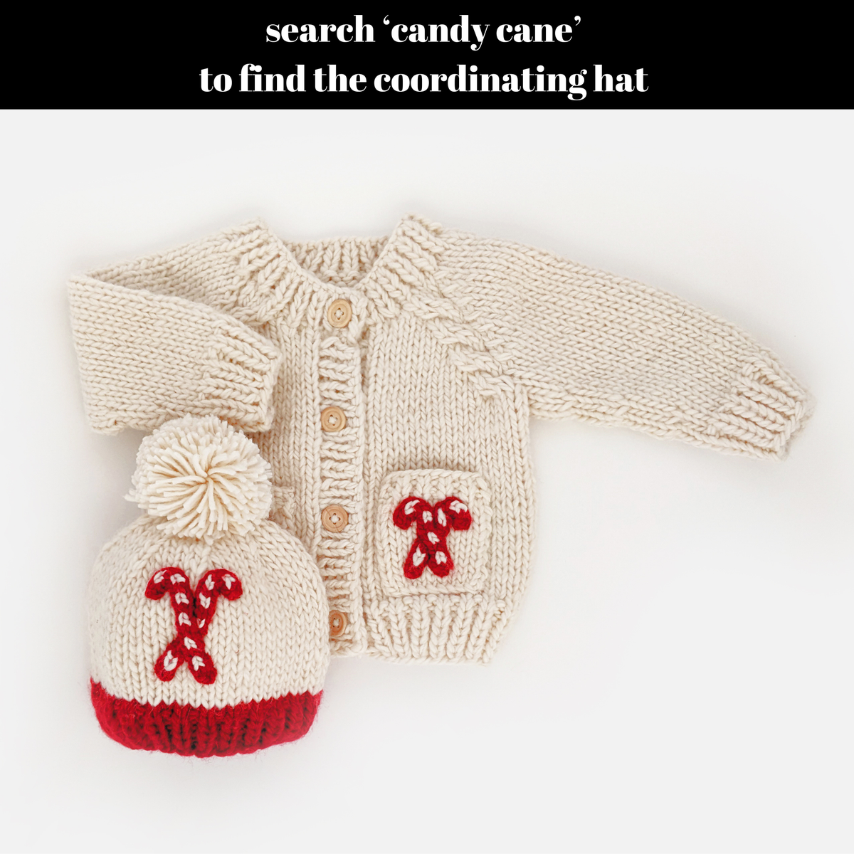 Candy Cane Cardigan Sweater