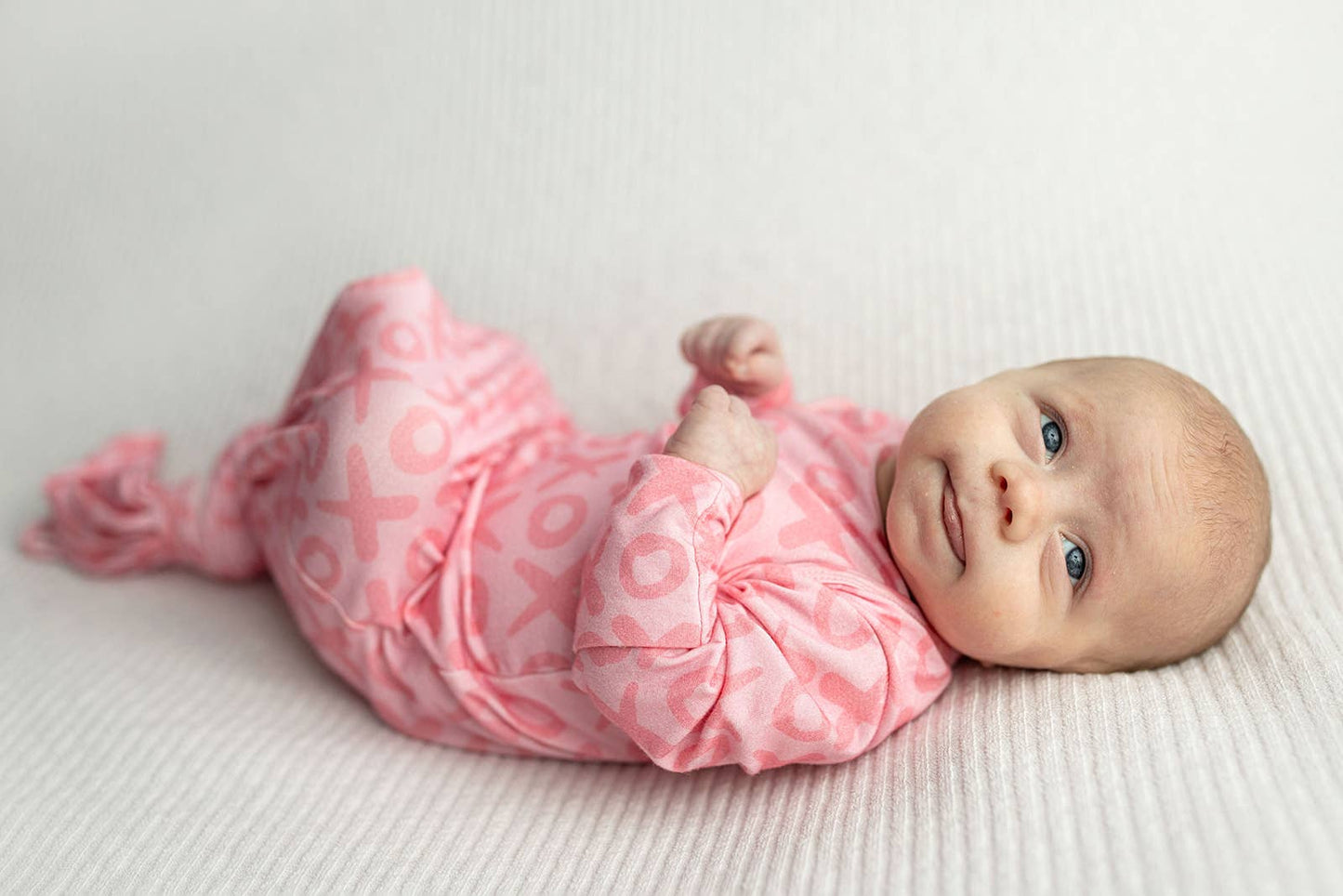 XOXO Love Knotted Newborn Baby Gown