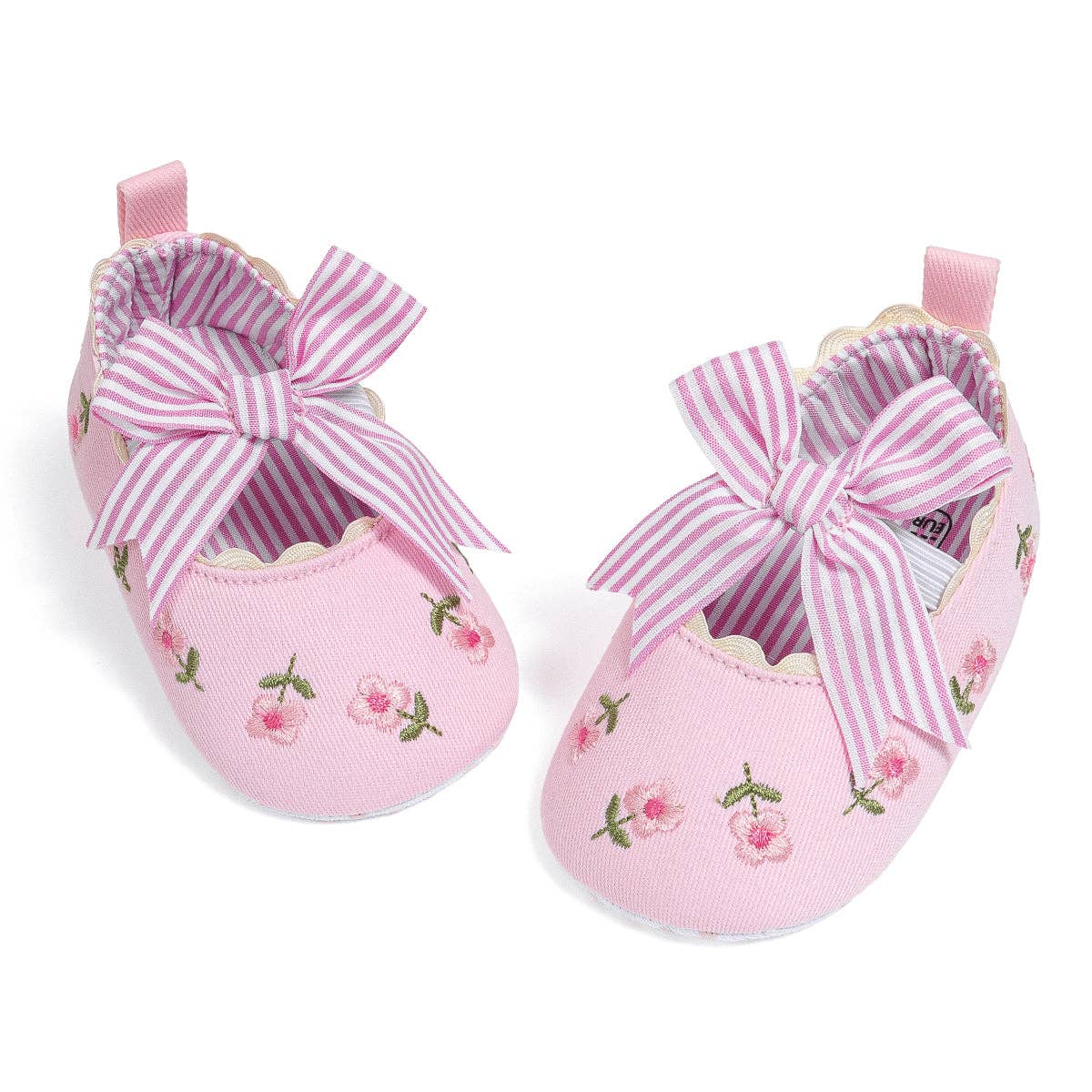 Embroidered Girls Baby shoes