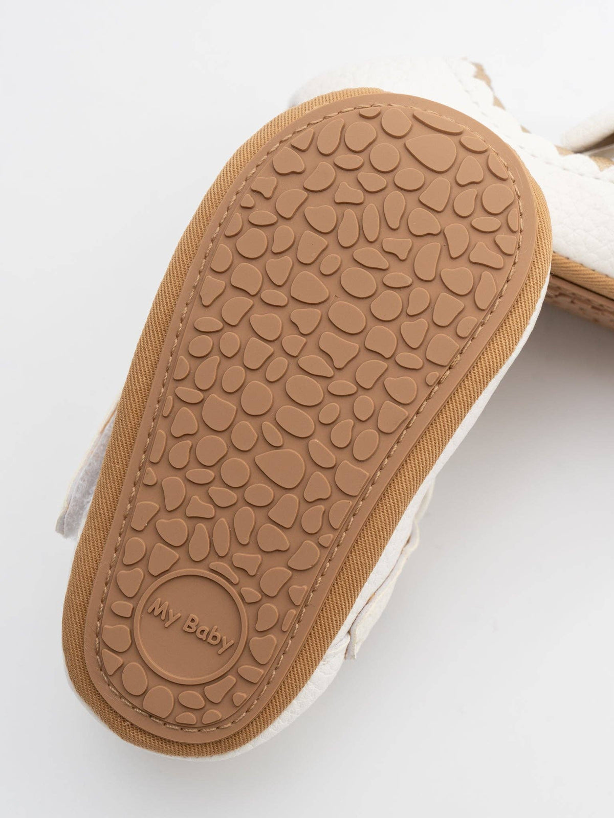 T-Strap Scalloped Buckle Shoes