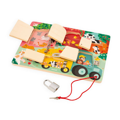 Interactive Padlocks Board | Farm