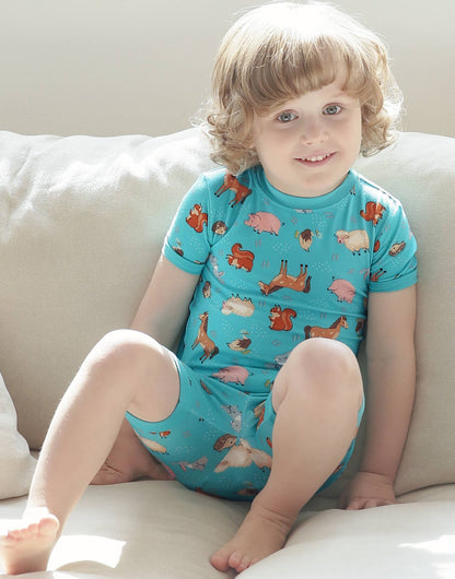 Animal Farm Bamboo Short Sleeve PJs