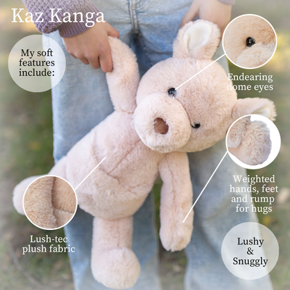 World's Softest Lushee 16 inch - Kaz Kanga