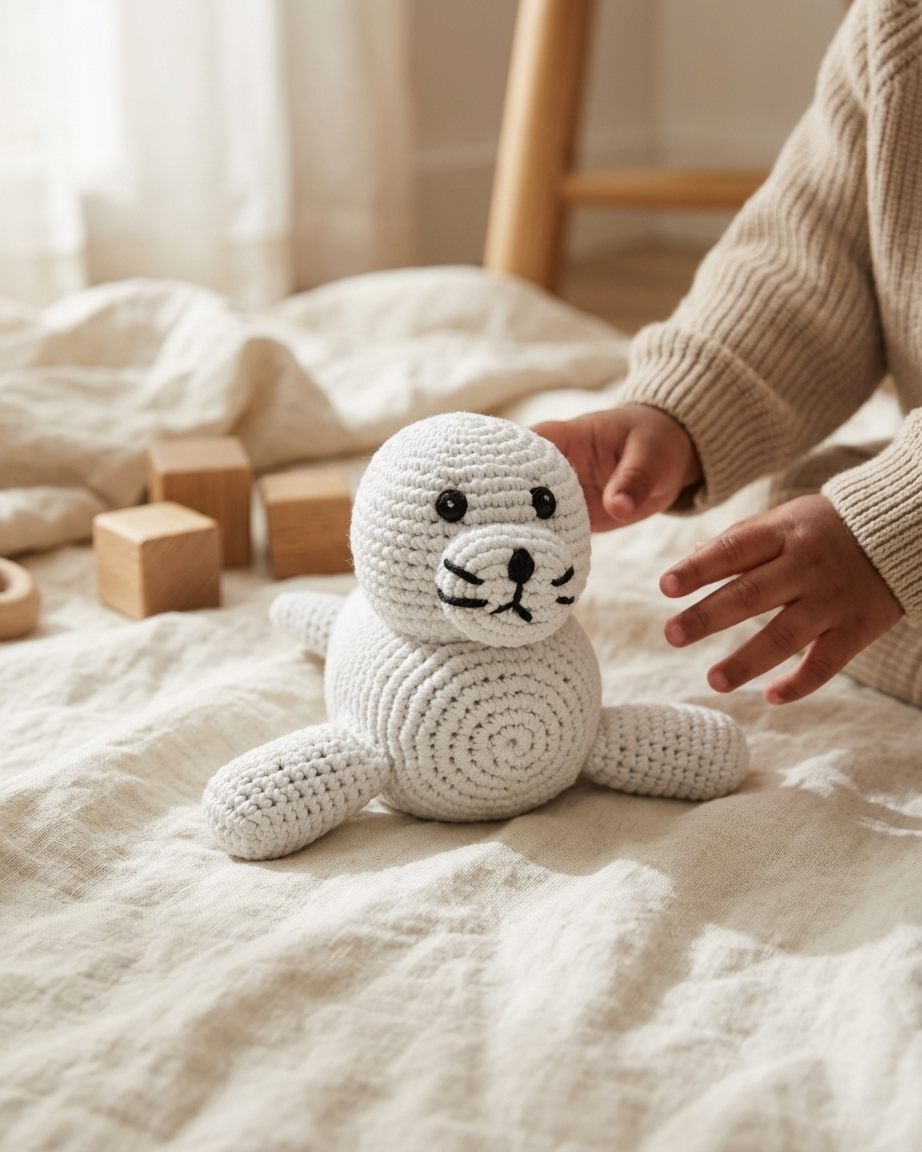 Lullaby Stitch | Arctic Seal - Large