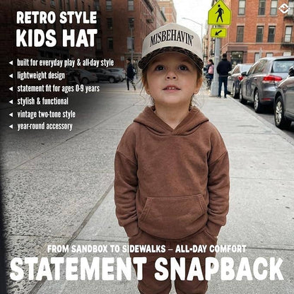Kids/Baby Hat: Miss Behavin' - Leopard/Beige