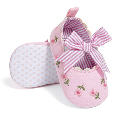 Embroidered Girls Baby shoes