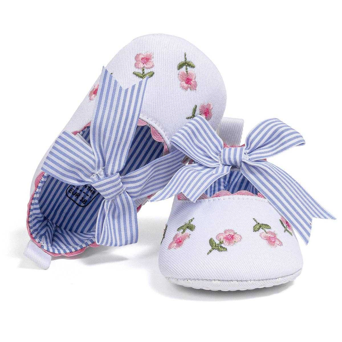 Embroidered Girls Baby shoes