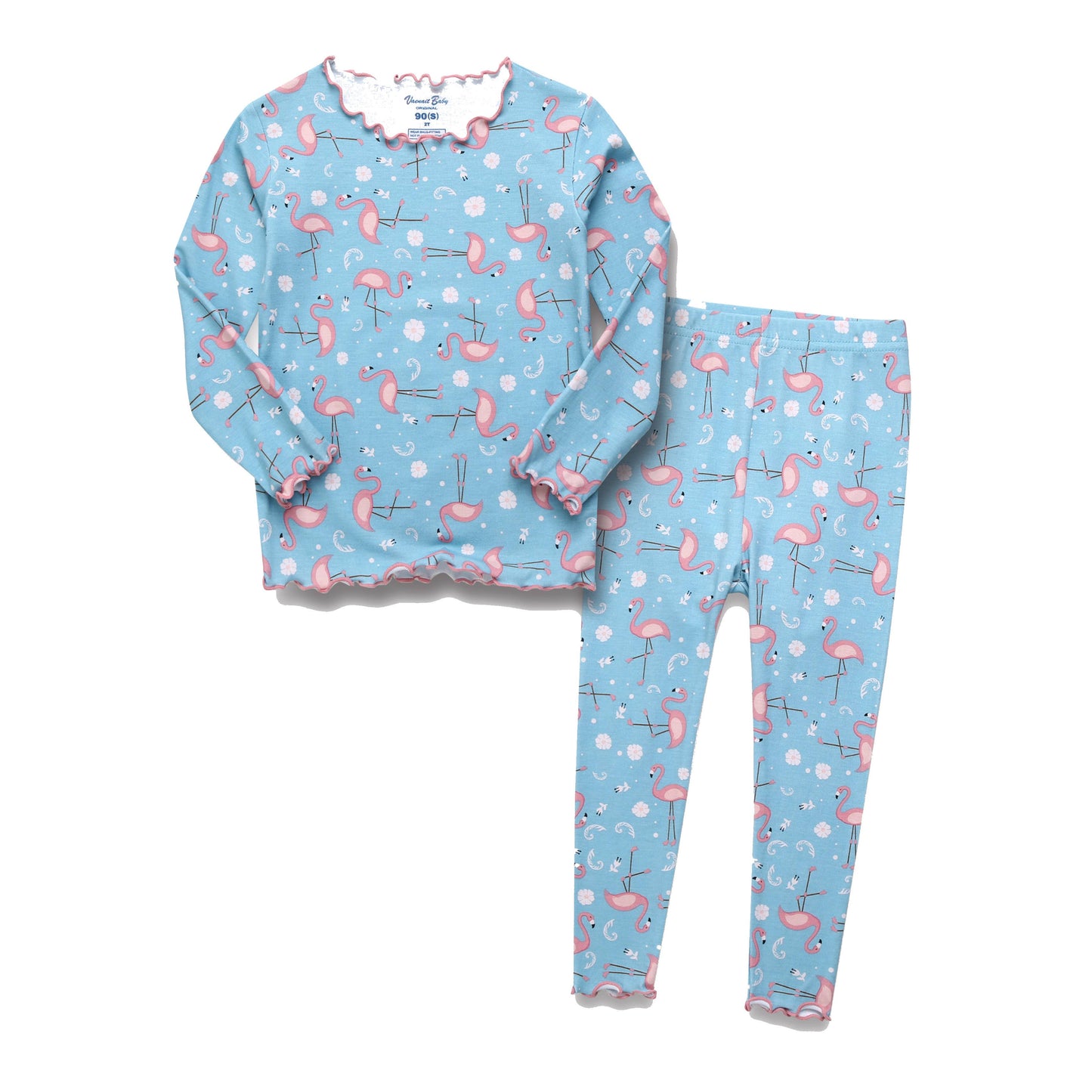 Flamingo |Bamboo Long Sleeve PJ Set