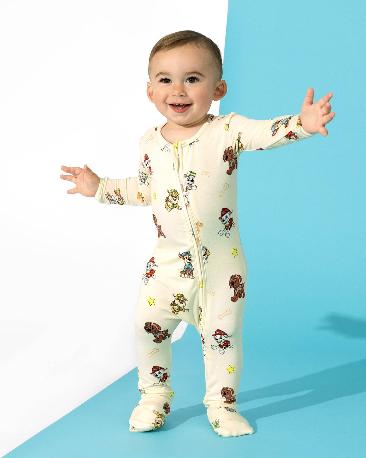 Paw Patrol Classic Bamboo Convertible Footie
