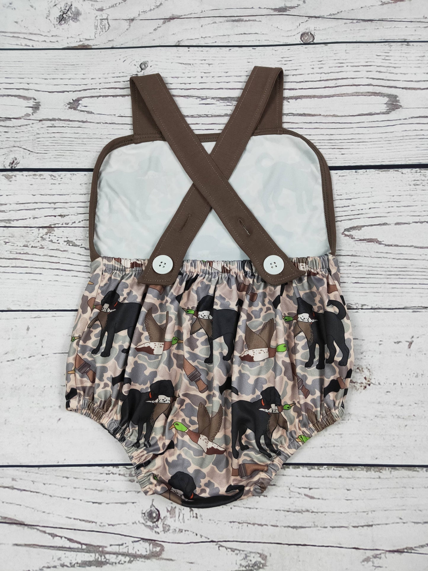 Camouflage Printed Hunting Baby Bubble