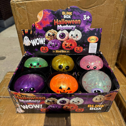 Halloween Gel Glitter Dumpling Squishy