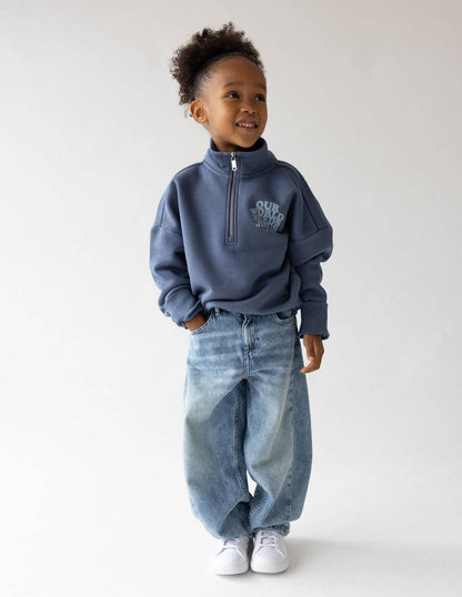 "Our World Needs Jesus" | Kids Half-Zip