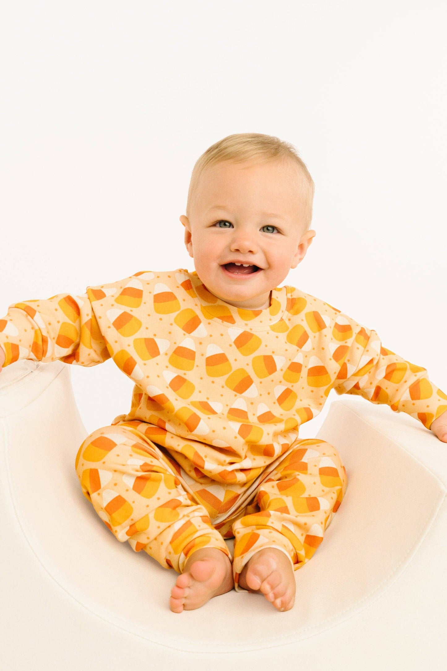 Candy Corn Cutie Crewneck Set