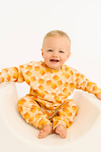 Candy Corn Cutie Crewneck Set