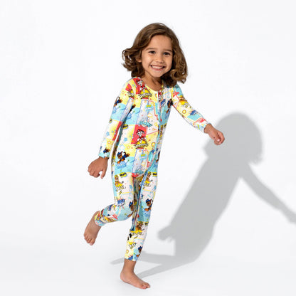 Paw Patrol Comic Pups Bamboo Convertible Footie
