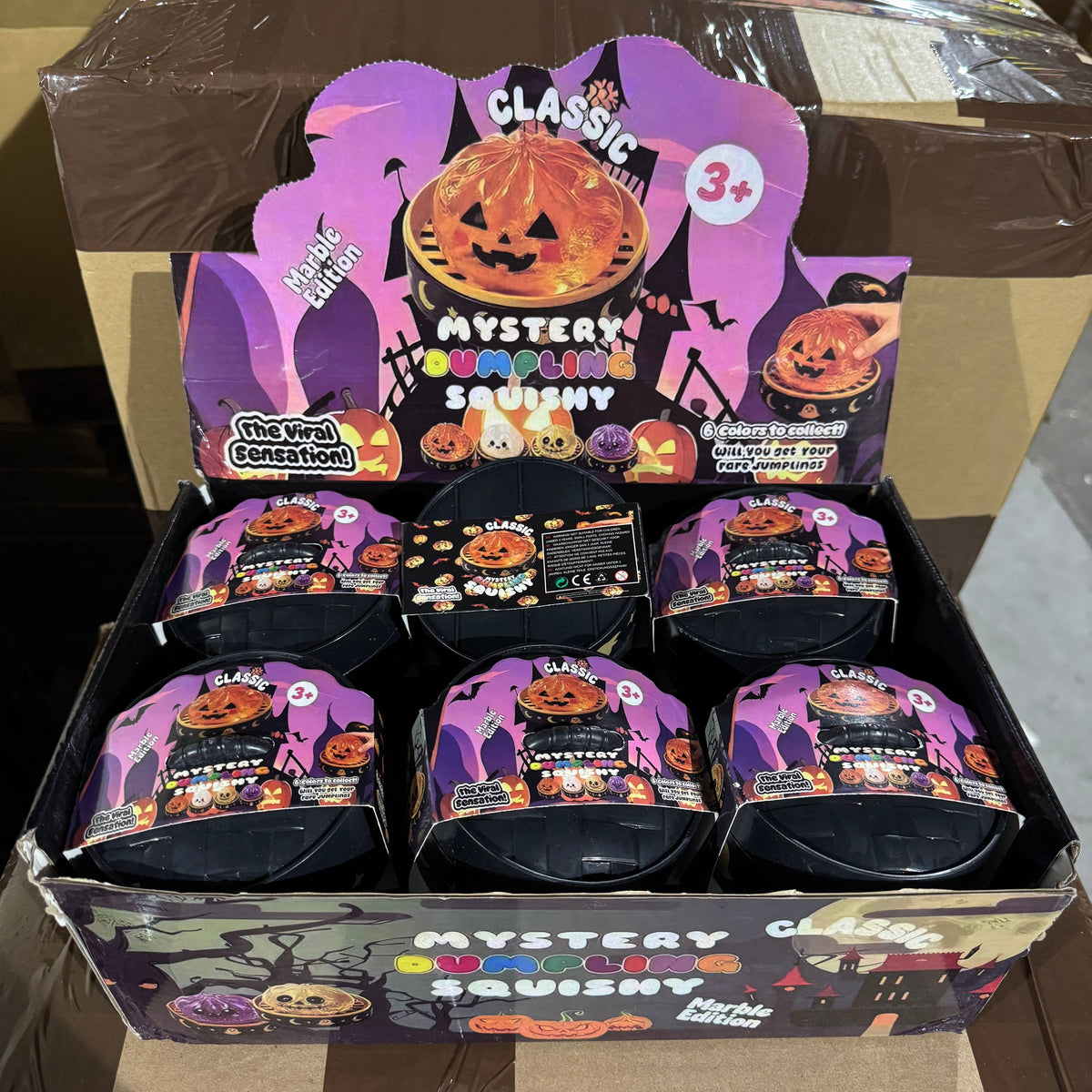 Halloween Themed Gel Glitter Dumpling