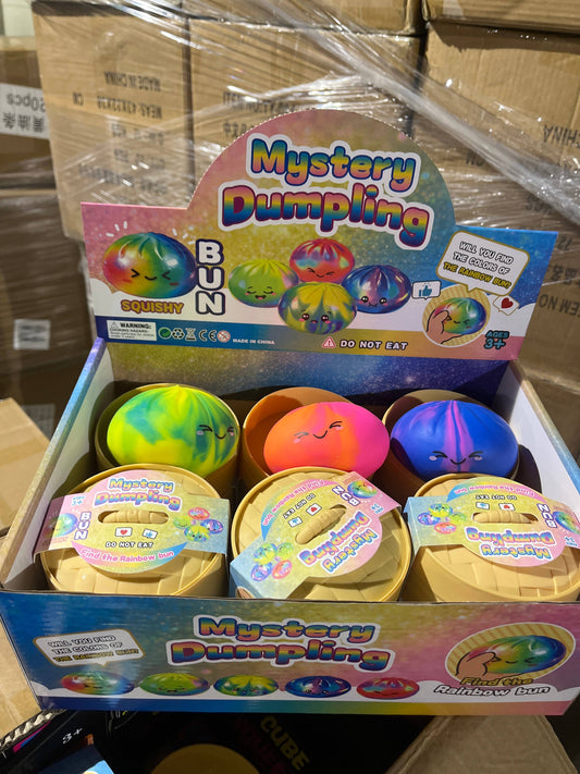 TieDye Squishy Dumpling Toy