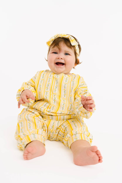 Sunny Meadow Stripe Sweatsuit