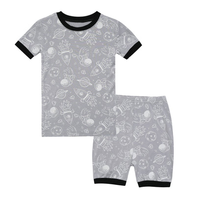 Universe | Bamboo Short Sleeve PJ Set