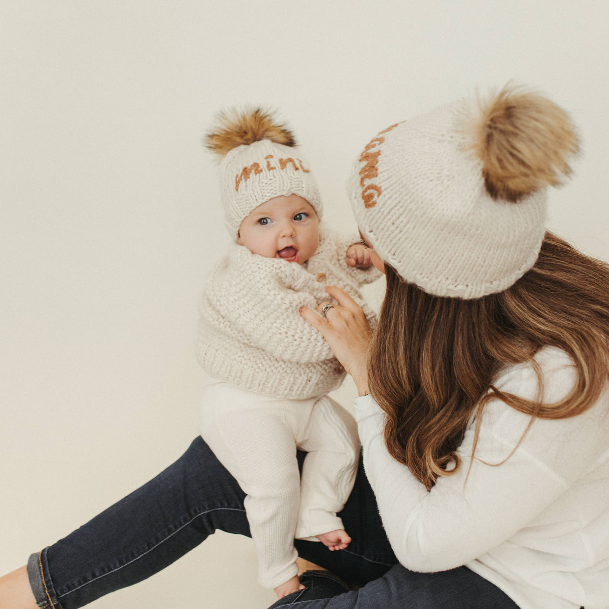 Mini Pecan Beanie Hat Baby & Kids
