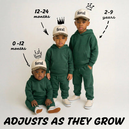 Kid/Baby Baseball Cap: Feral