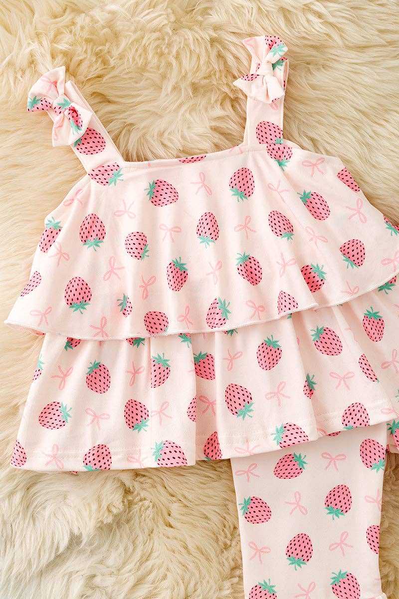 Strawberry tunic & bell bottoms
