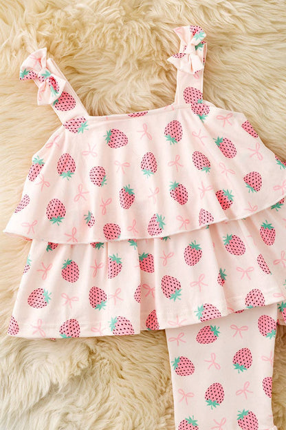 Strawberry tunic & bell bottoms