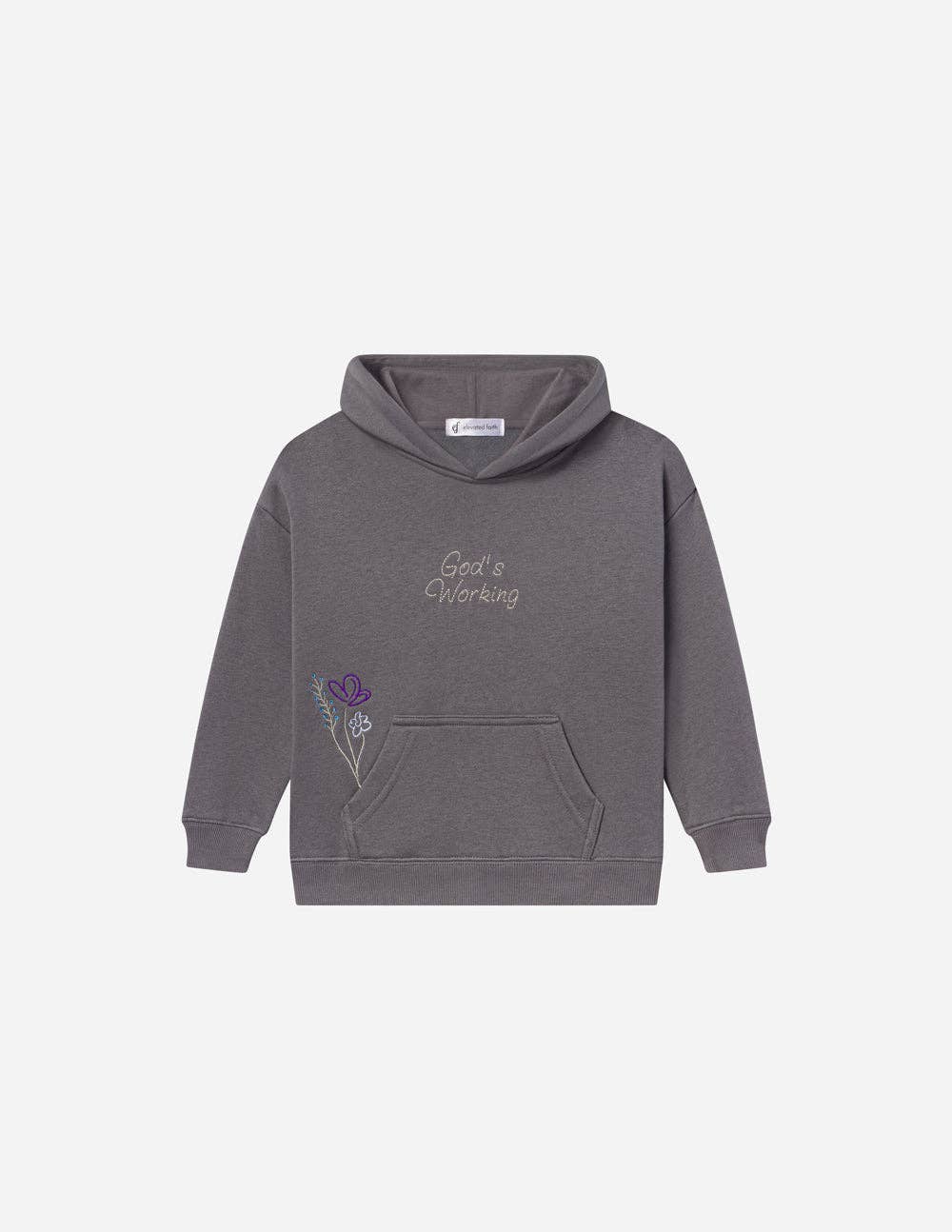God's Still Working | Kids Hoodie