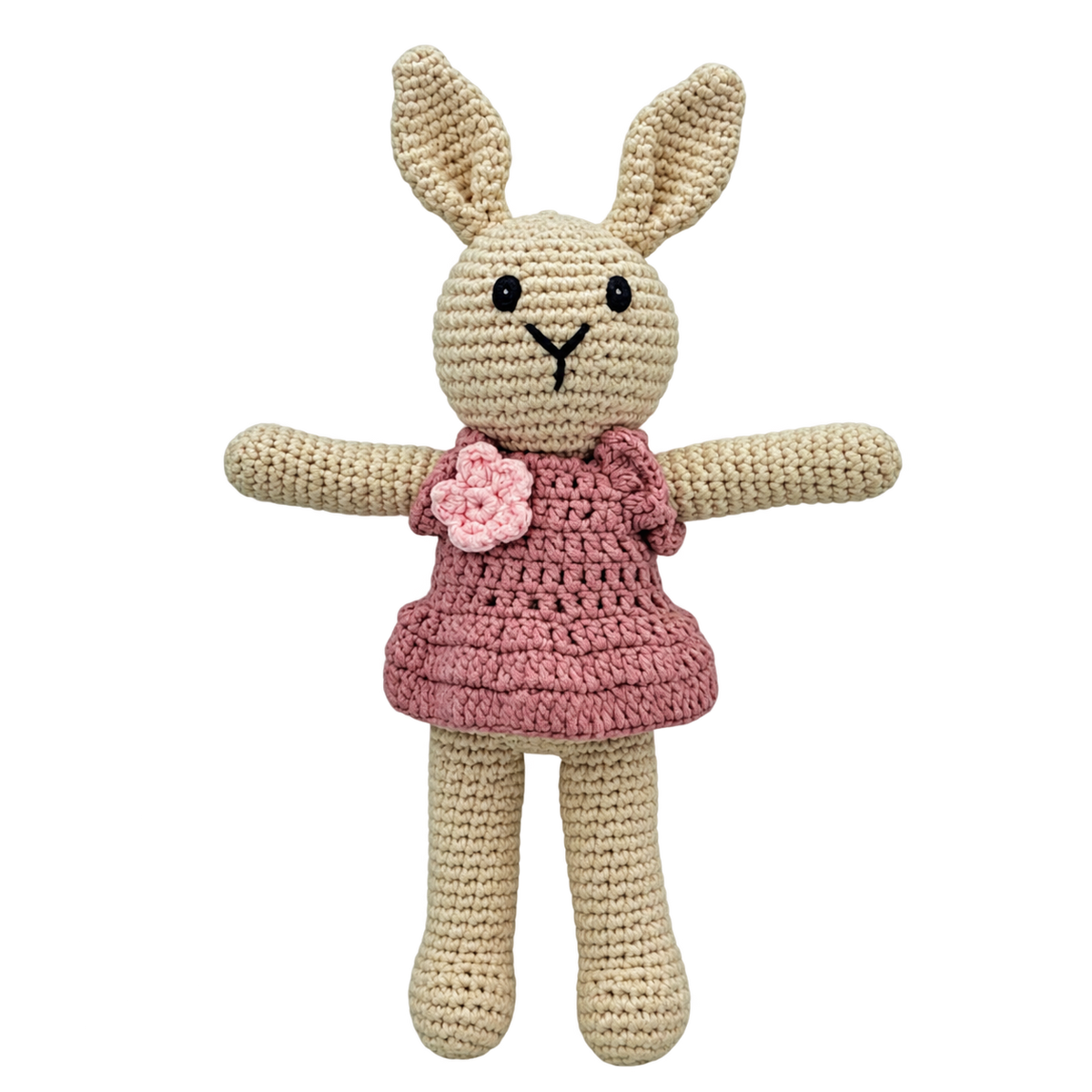 Lullaby Stitch | Bunny Rattle - Girl
