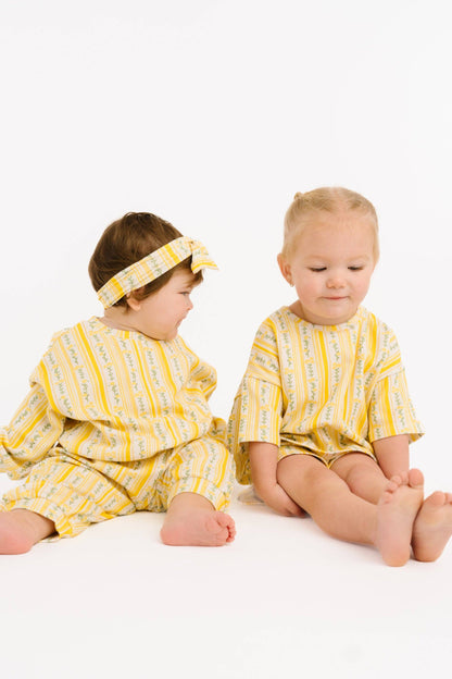 Sunny Meadow Stripe Sweatsuit