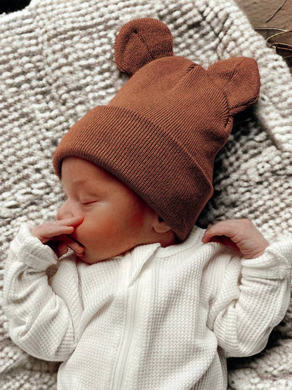 Baby's First Hat, Sandalwood Bear