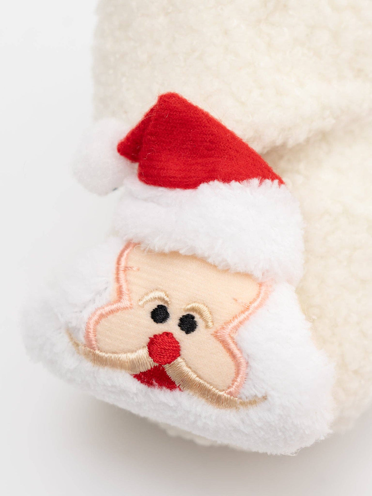 Soft Christmas Baby Booties