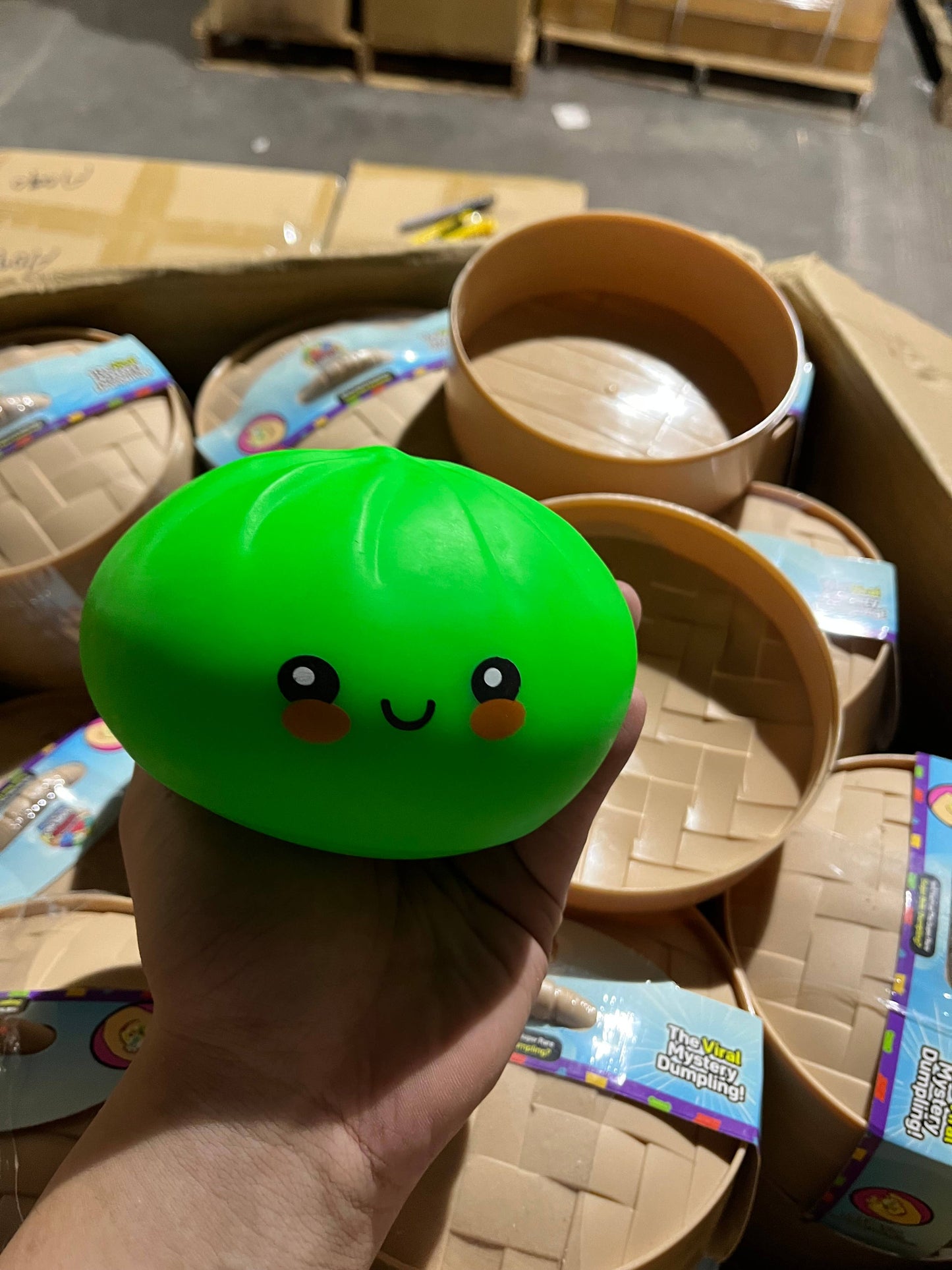 JUMBO Solid Dumpling Squishy 6"
