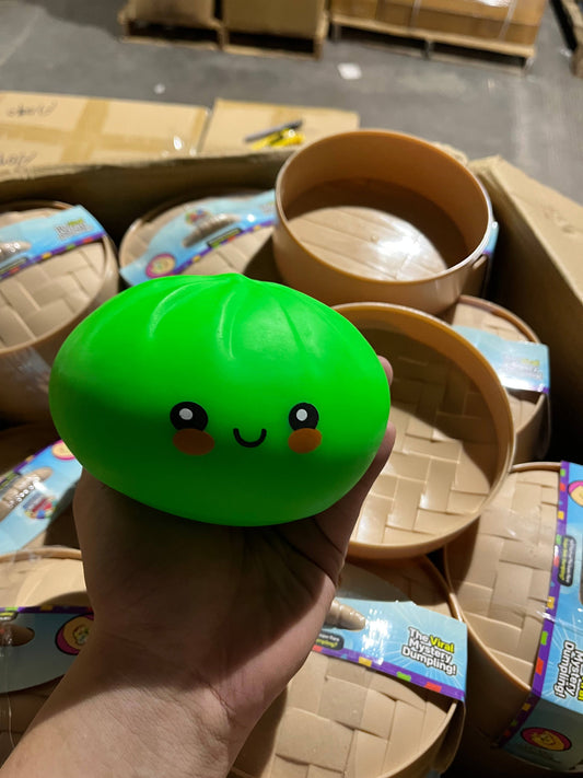JUMBO Solid Dumpling Squishy 6"