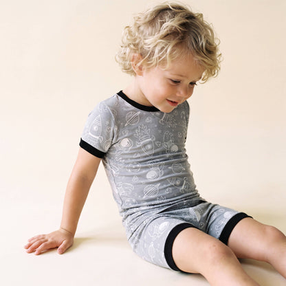 Universe | Bamboo Short Sleeve PJ Set