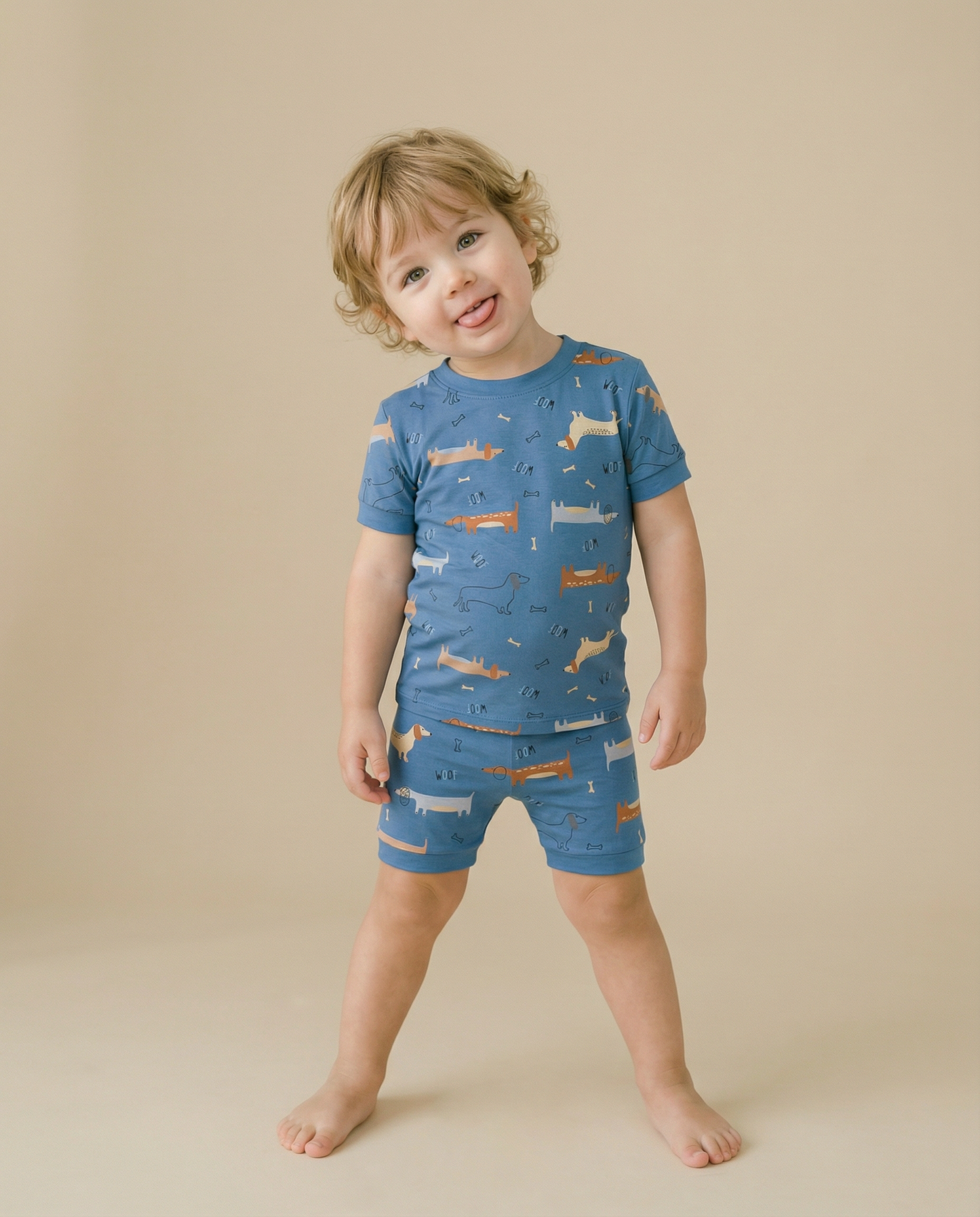 Sausage Dogs Bamboo Short Sleeve PJ's
