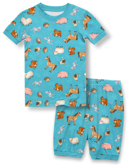 Animal Farm Bamboo Short Sleeve PJs