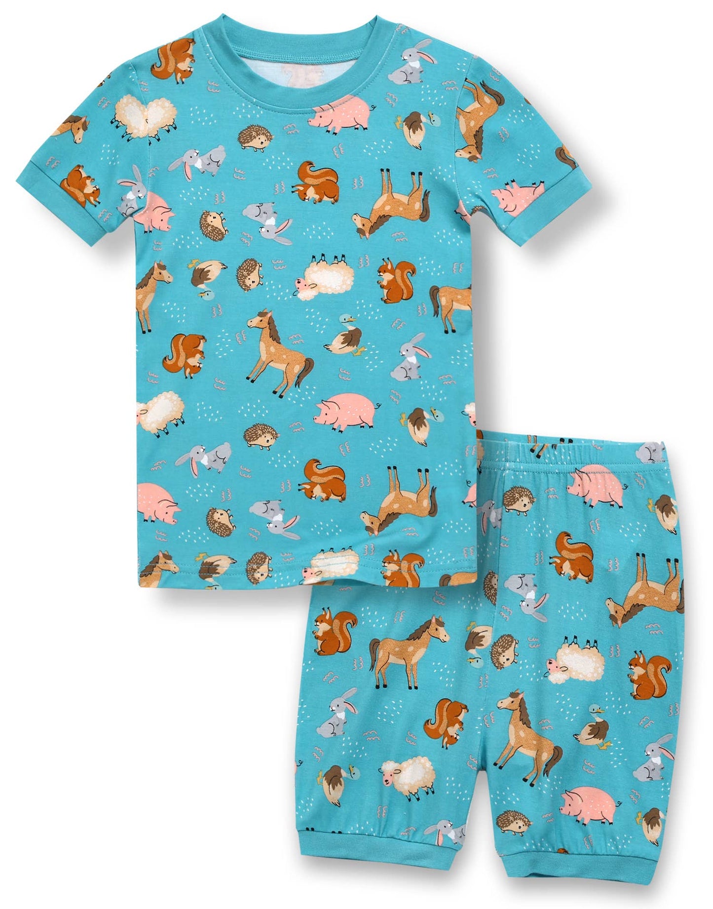 Animal Farm Bamboo Short Sleeve PJs