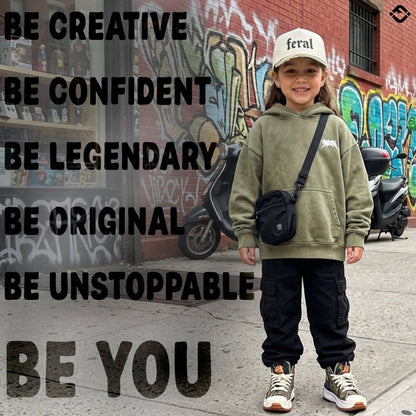 Kid/Baby Baseball Cap: Feral