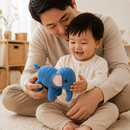 Lullaby Stitch | Elephant Rattle
