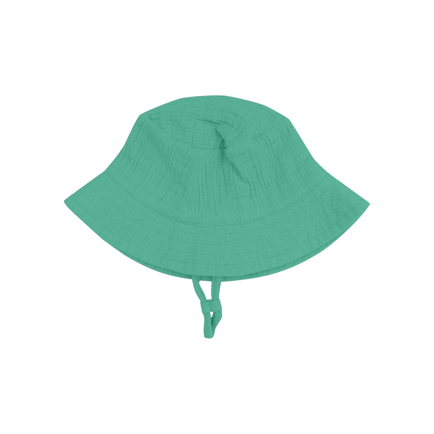 Solid Muslin Ming Green - Bucket Hat