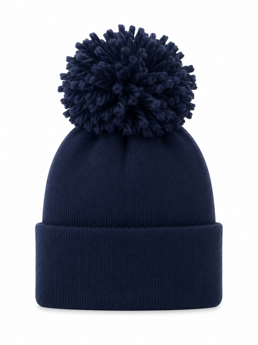Baby's First Hat®, Navy Pom
