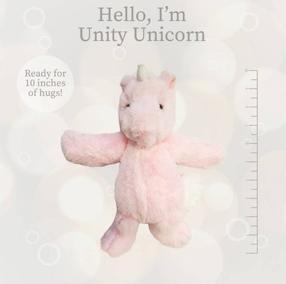 World's Softest Plush Lushee 10in - Unity Unicorn Rose