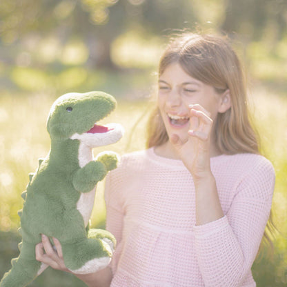 World's Softest Lushee 16 inch Tex T-rex Plush Toy for Kids