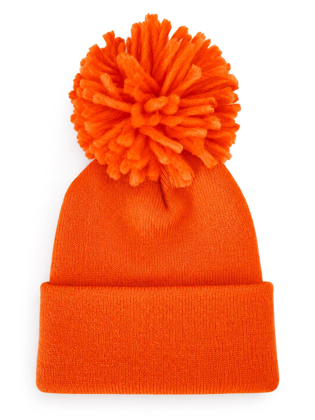 Baby's First Hat, Orange Pom