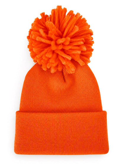 Baby's First Hat, Orange Pom