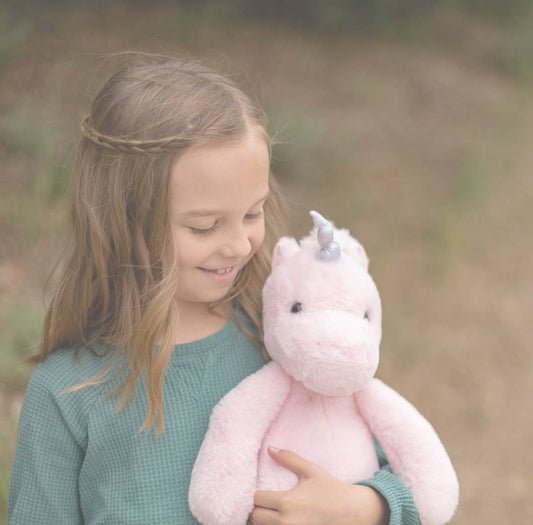 World's Softest Plush Lushee 10in - Unity Unicorn Rose