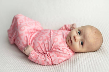 XOXO Love Knotted Newborn Baby Gown