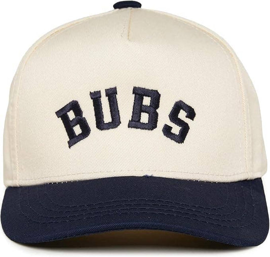 Kids/Baby Vintage Hat - Bubs (Navy/Beige)